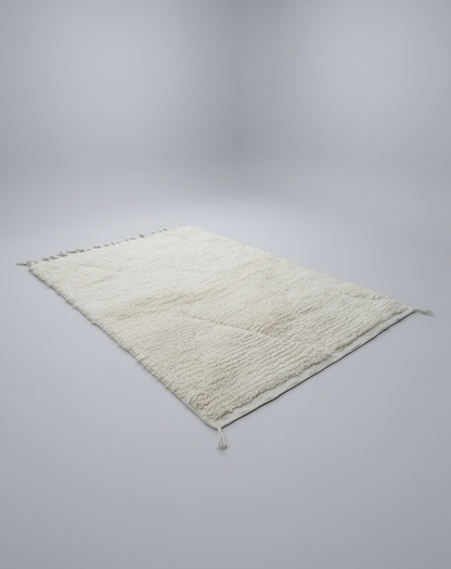 Berber Cloud – Tapis Minimaliste avec motifs sculptés