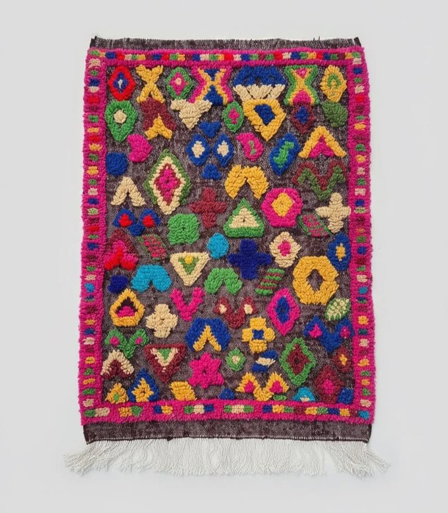 Tapis Berbère Azilal – Style Taznakht (1.1m ×1,56 m)