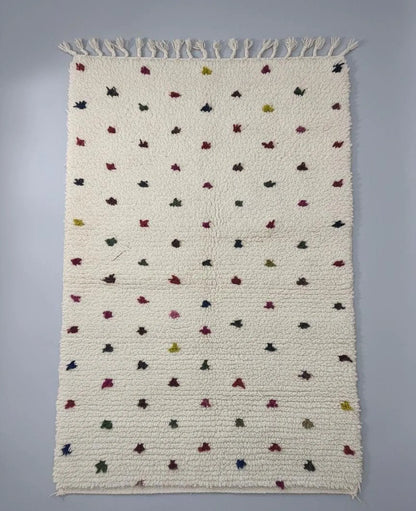 Tapis Moucheté Multicolore (1m × 1,57m)