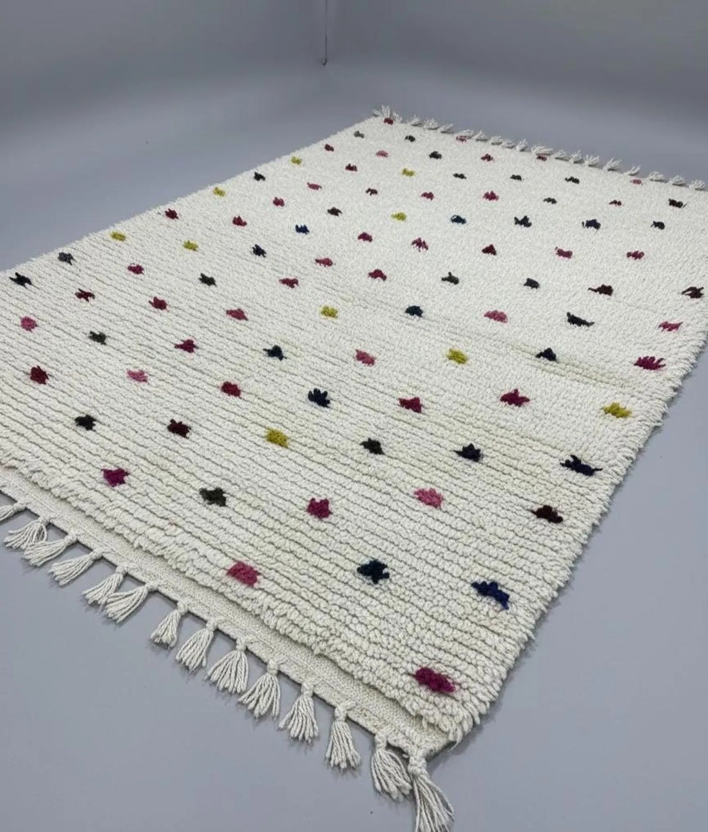 Tapis Moucheté Multicolore (1m × 1,57m)