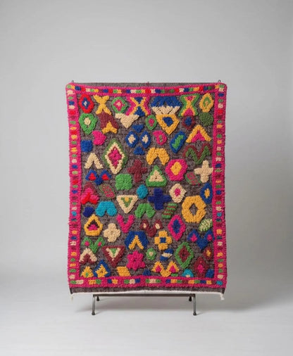 Tapis Berbère Azilal – Style Taznakht (1.1m ×1,56 m)