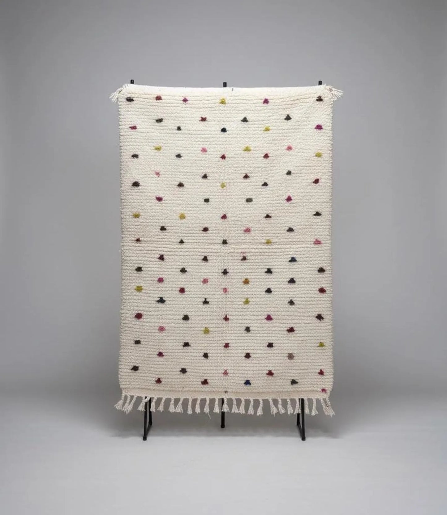 Tapis Moucheté Multicolore (1m × 1,57m)