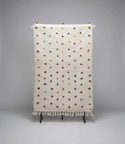 Tapis Moucheté Multicolore (1m × 1,57m)